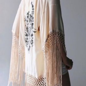 Spell & The Gypsy Collective Cream Amulet Kimono